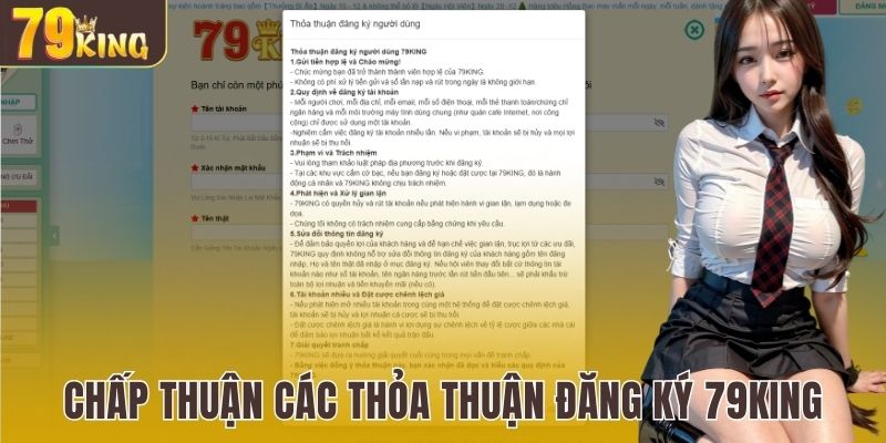 Chấp thuận các thỏa thuận đăng ký 79King