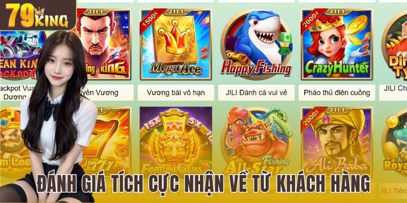 Đánh giá tích cực nhận về từ khách hàng